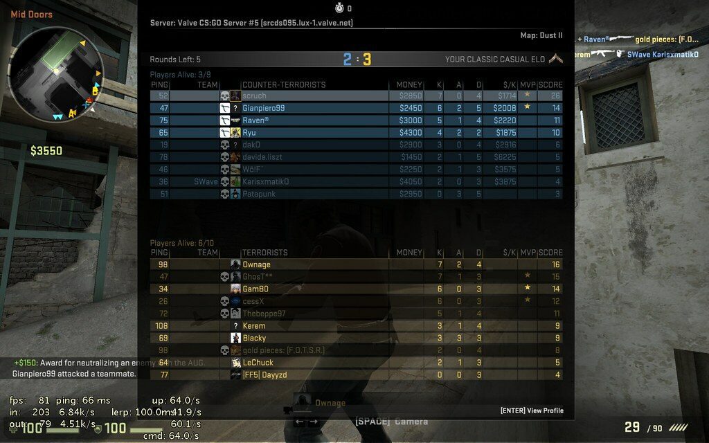 Counter Strike: Global Offensive, Academy Gaming community