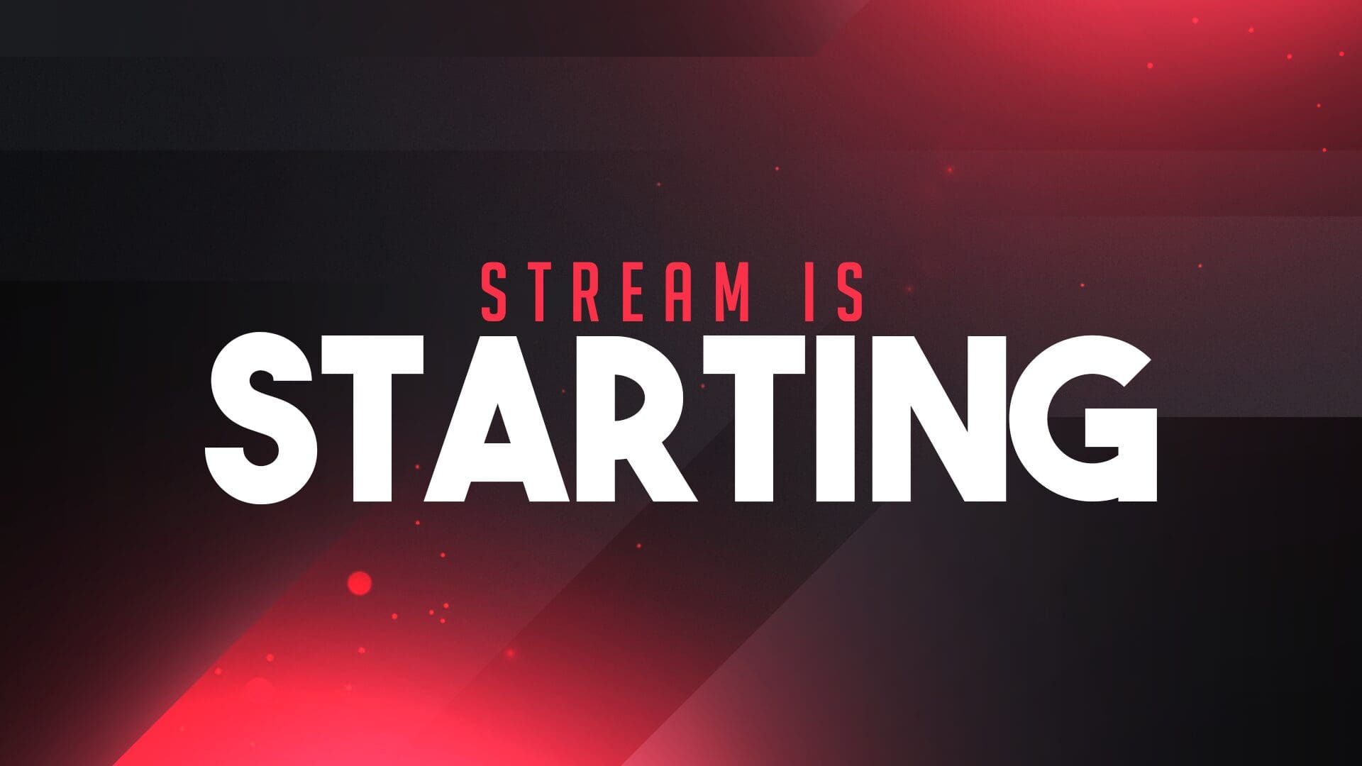 streaming overlay screen